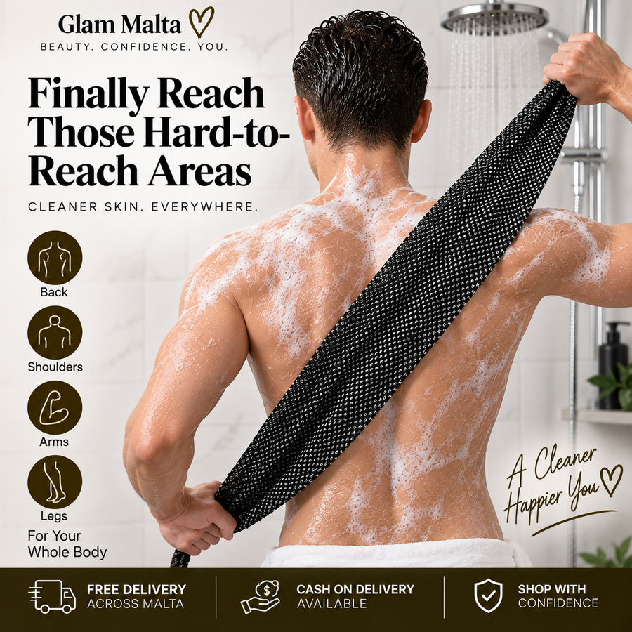 Japanese Exfoliating Bath & Back Scrub Towel