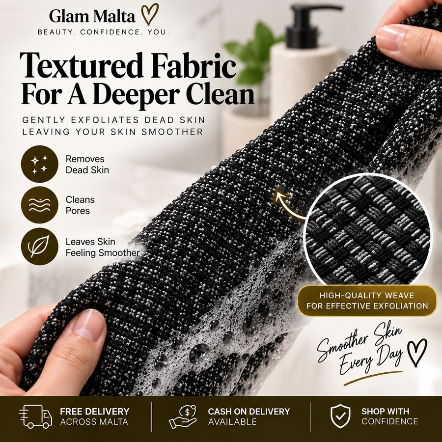 Japanese Exfoliating Bath & Back Scrub Towel