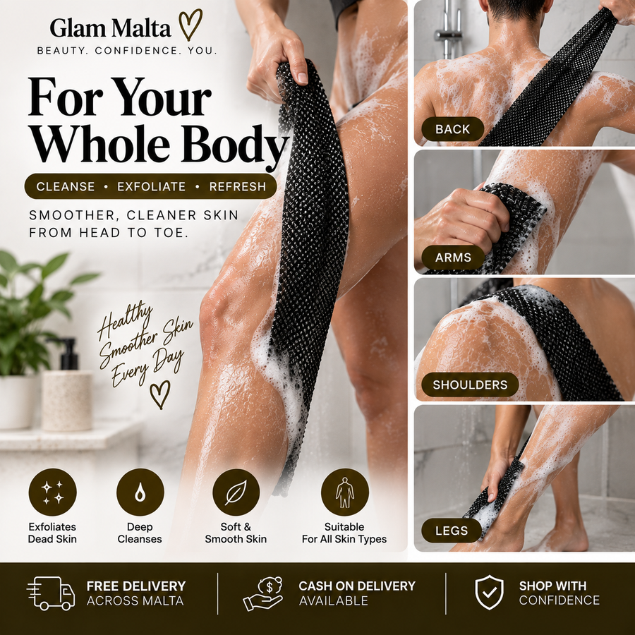 Japanese Exfoliating Bath & Back Scrub Towel