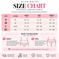 Glam Malta™ High-Waist Shaping Shorts