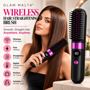 Glam Malta™ Wireless Hair Straightening Brush