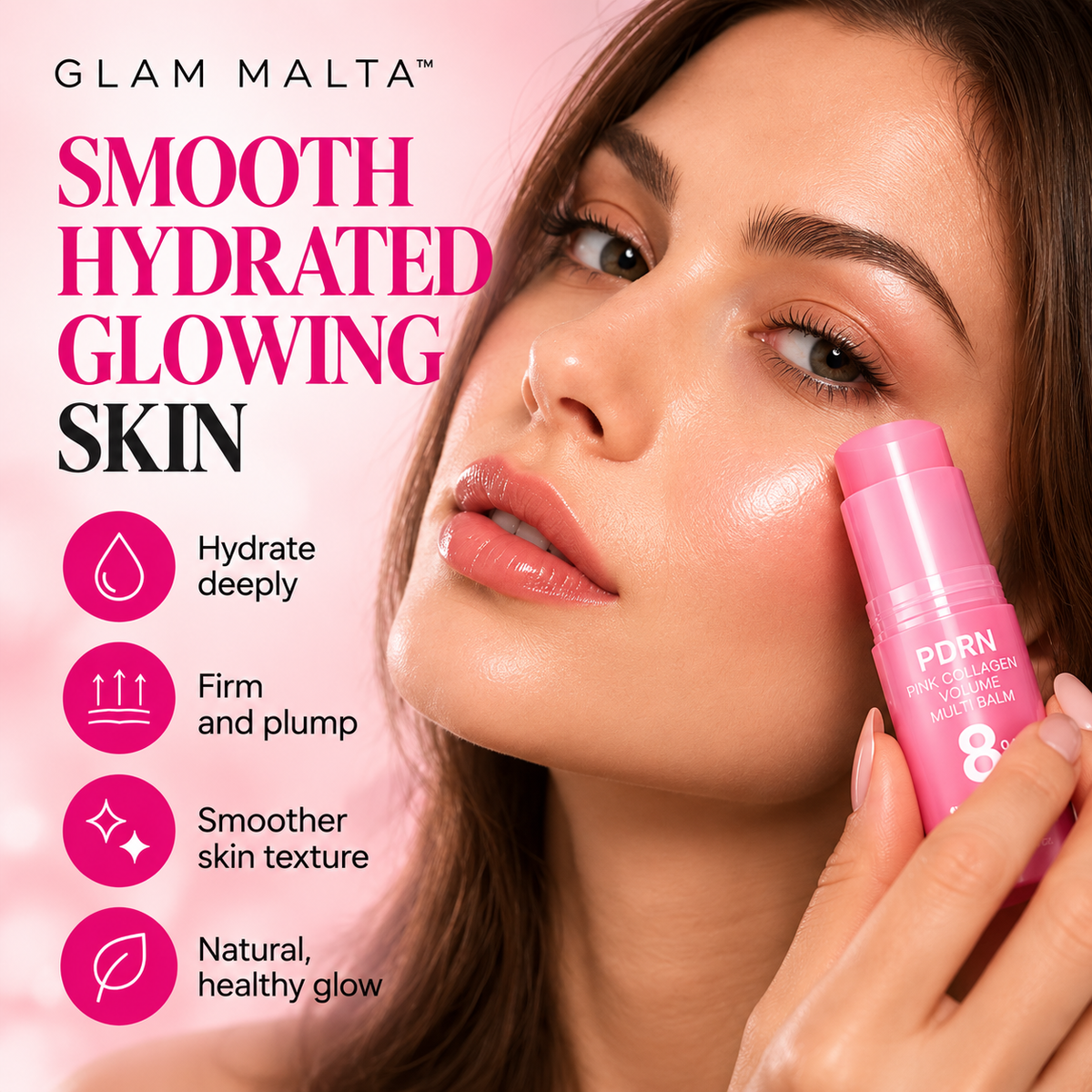 Glam Malta™ PDRN Pink Collagen Multi Balm - Buy 1 Get 1 Free